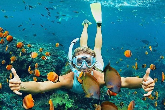 All Inclusive : Bali Blue Lagoon Snorkeling, Lunch, and Transport - Blue Lagoon Beach and the first swim