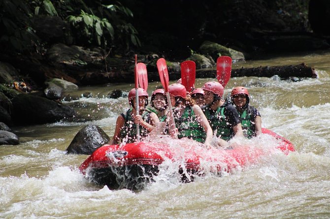 All Inclusive Bali Quad Bike and White Water Rafting - Lunch, showers, and the useful extras
