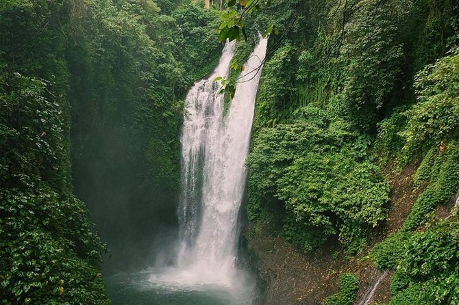 All Inclusive : Jumping Sliding at Aling- Aling Waterfall - Handara Gate - Lunch - Why a private car matters on this route
