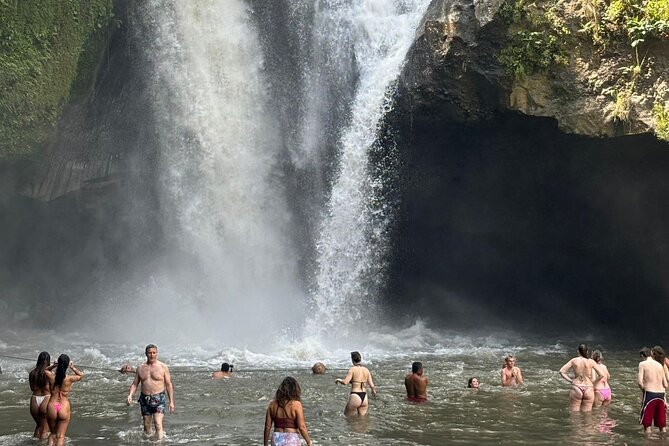 All Inclusive Ubud Cultural and Natural Highlights Tour - Tegenungan Waterfall closes the route