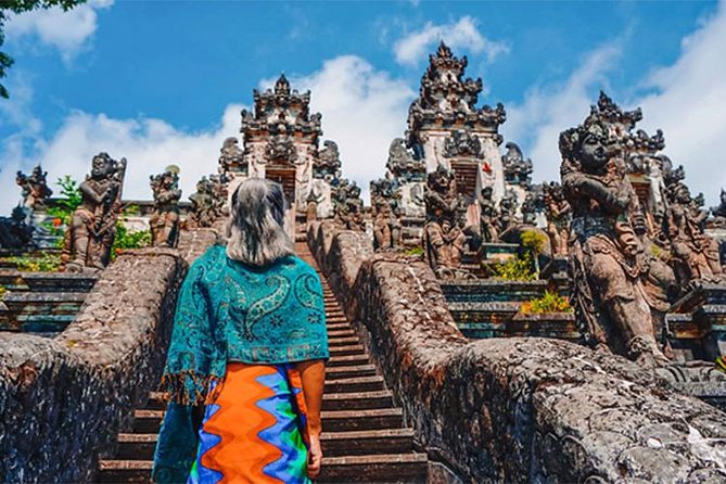 Amazing Private Tour: Lempuyang temple, Tirta gangga, Tukad cepung waterfall - Tukad Cepung Waterfall beneath the rock opening