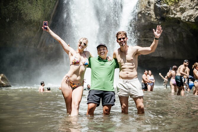 Bali Adventure Tour: Hidden Canyon, Tegenungan Waterfall, Goa Gajah temple - Gunung Kawi and the temple finish
