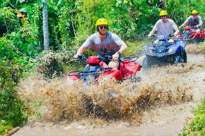 Bali ATV Quad Adventure - Ubud Monkey Forest and Waterfall - The two-hour ATV ride through mud and jungle