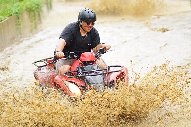Bali ATV Quad Bike and Snorkeling at Blue Lagoon Tanjung Jepun Combination Tour - Lunch and the change from dirt to sea
