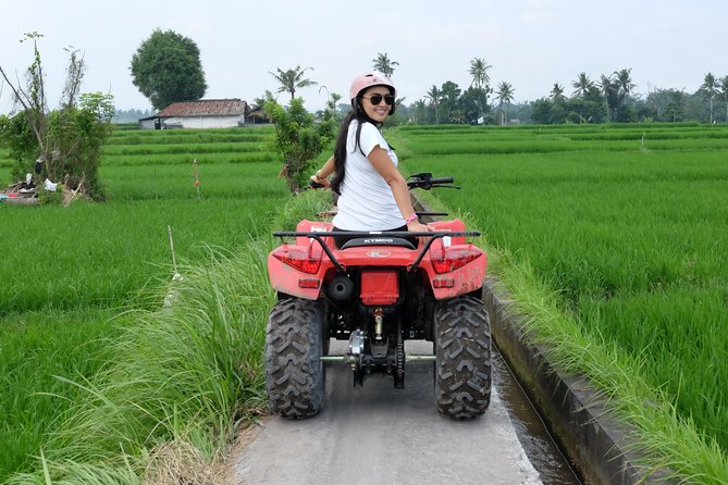 Bali Atv Quad Bike Through Tunnel and Waterfall - Getting Comfortable on the 250cc Quad