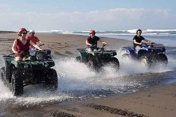 Bali ATV Ride In the beach black sand atv tour - Guides, Equipment, and the Feel of the Ride
