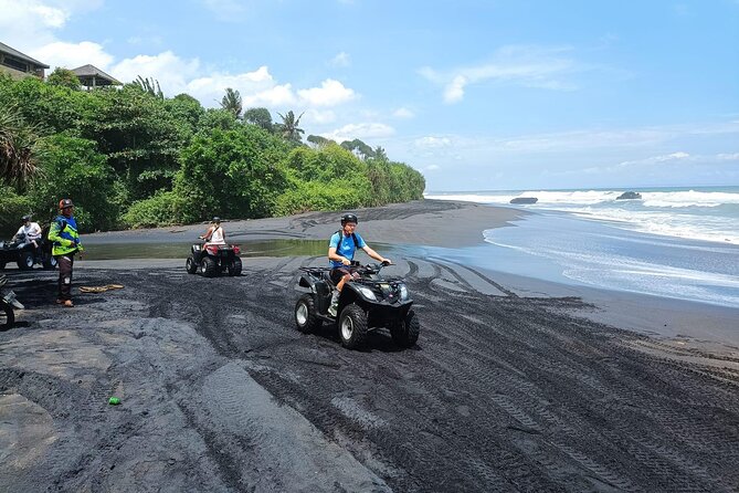 Bali ATV Ride In the beach black sand atv tour - The Important Location Difference: Seminyak or Selemadeg?