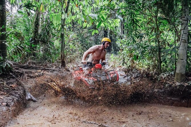 Bali ATV Ride tour Ubud - Reaching the hidden waterfall