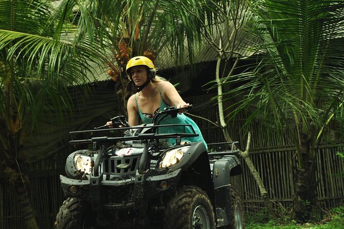 Bali ATV Ride tour Ubud - Riding through jungle and rice fields