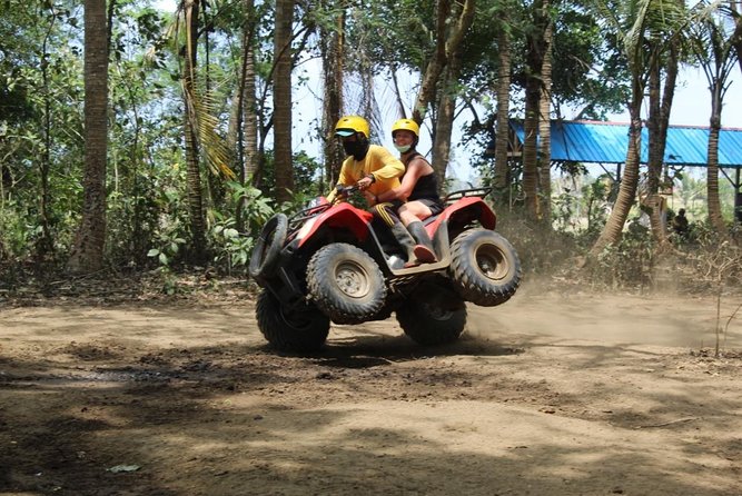 Bali Atv Riding through Cave and Waterfall - Rice paddies and jungle tracks