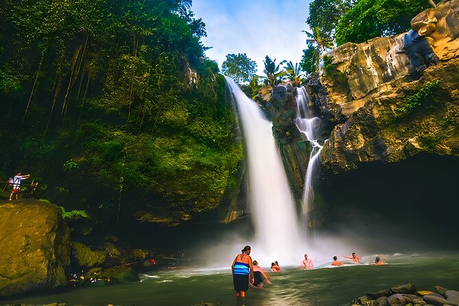 Bali Full-Day Car Charter: Ubud and Kintamani Volcano Trip - Tegenungan Waterfall and the Petanu River