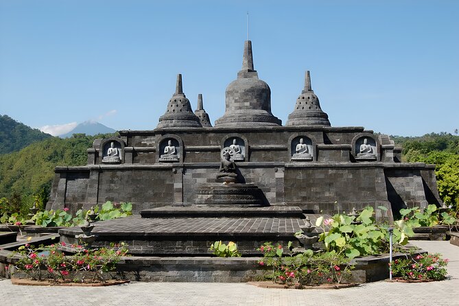Bali Full-Day Hidden Hills, Twin Waterfalls and Hot Spring Tour - Brahma Vihara Arama, a quieter change of mood