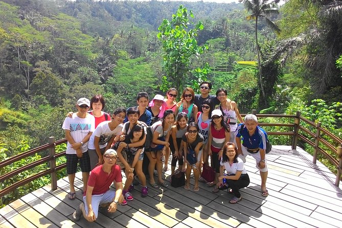 Bali Hindu temple, Rice terrace, Waterfall -All Inclusive - Cooling Off at Tegenungan Waterfall