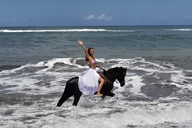 Bali Horse Riding Trot & Canter Saba Beach with Local Temple - Key points before you saddle up