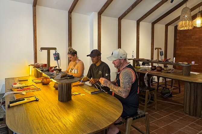 Bali Kuta Silver Jewelry Making Class & Take home your Creation - Making jewelry on Kuta’s main road