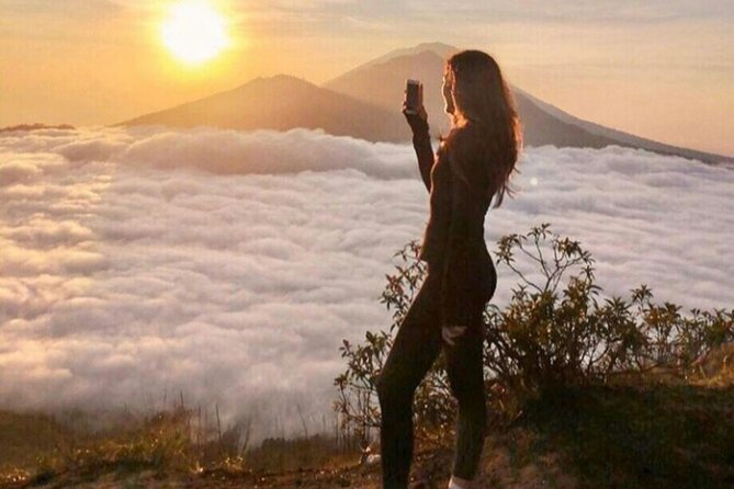 Bali: Private Mount Batur Sunrise Trek with Guide - Reaching the summit crater around 6:15 AM