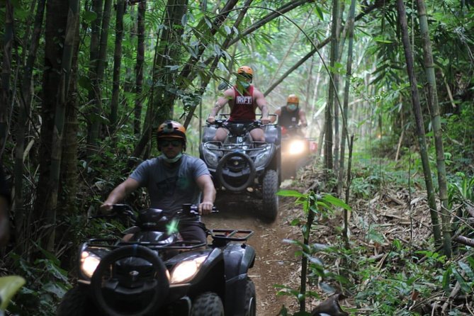Bali Quad Bike ATV with Flying Fox - An early start from Kuta or Ubud