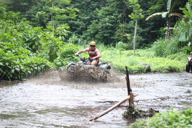 Bali Quad Bike ATV with Flying Fox - The ATV route: village views and a dirt course