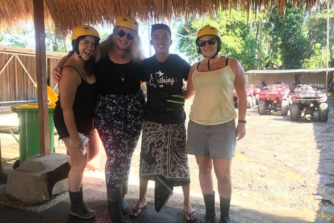 Bali Quad Bike Through Gorilla Cave - Monkey Forest and Waterfall - The Practical Truth About Getting Muddy
