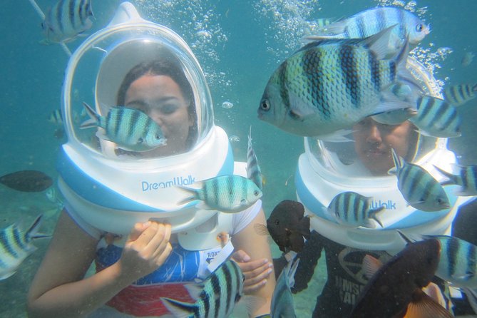 Bali Sea Walker and Smart Water Sport Package - The main drawback: tipping pressure