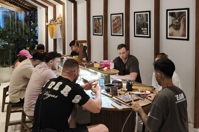 Bali Seminyak Silver Class Activity and Take Your Own Creation - Choosing a design before the tools come out