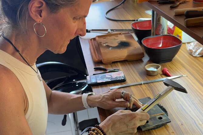 Bali: Silver Jewelry Making Class in Seminyak and Legian - Shaping a ring, pendant, or pair of earrings