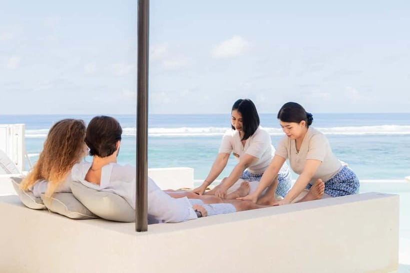 Bali: Svaha Spa Melasti Massage & Beachfront Club Experience - The Beachfront Setting at Melasti Beach