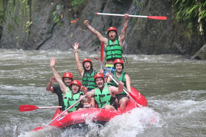 Bali White Water Rafting with No Steep Access - Key points at a glance