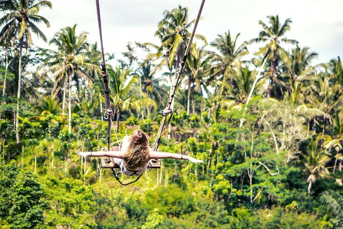 Bali White Water Rafting with Sacred Monkey Forest and Swing - Walking through Sangeh Monkey Forest