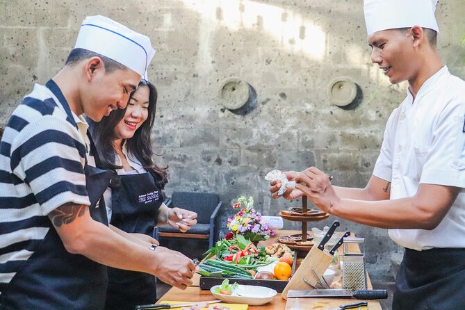 Balinese Cooking Class at The Santai Umalas Kerobokan - From chopping board to dining table