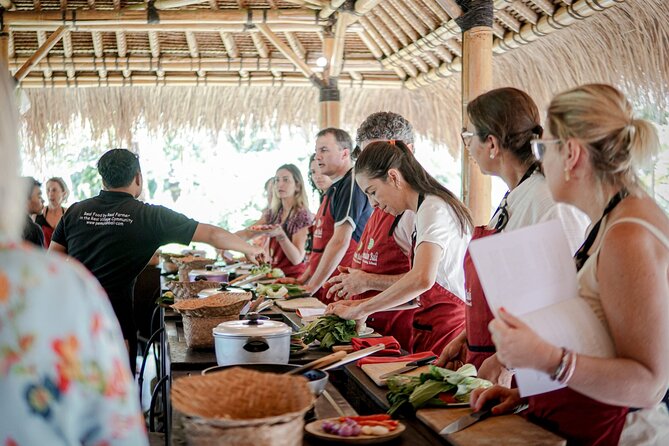 Balinese Farm Cooking Class by Pemulan Bali - Six dishes in an open-air kitchen