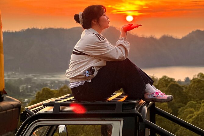 Batur 4WD Jeep Sunrise and Kintamani Cafe Hopping - Sunrise by jeep at Mount Batur