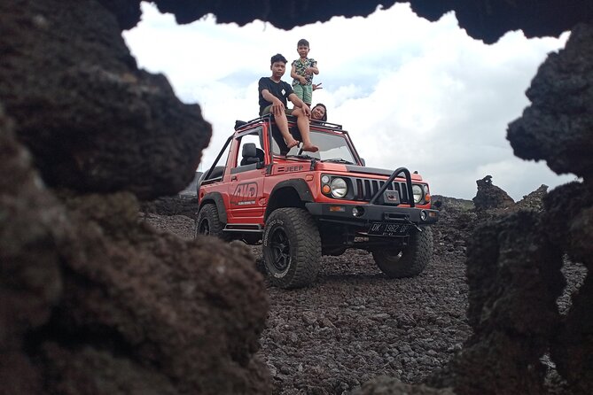 Batur Volcano Sunrise And Black Lava Jeep Adventure Tour - Private touring and the value of $62.85