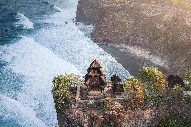 Best Bali Beaches - Uluwatu Temple - FREE Wi-Fi - Melasti Beach Beneath the Cliffs