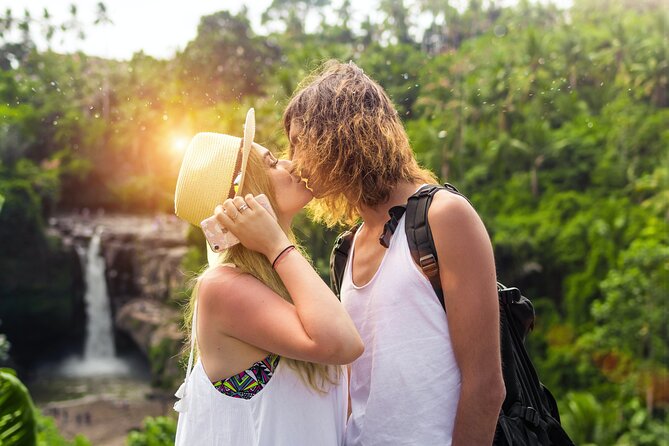 Best of Bali : Bali Temples , Rice Terrace and Waterfall Tour - Tegenungan Waterfall: a scenic first stop with stairs