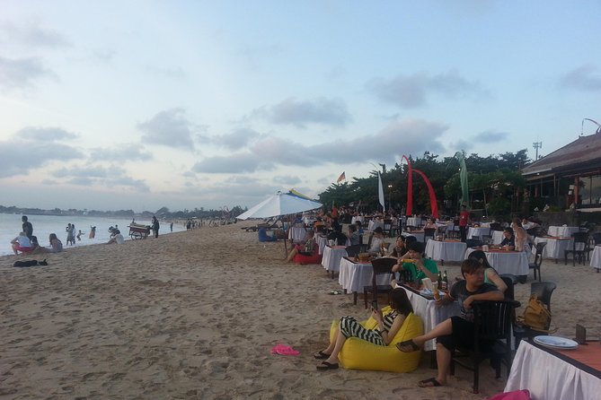 Best of Bali Tanah Lot & Uluwatu Temple Tour Package - Jimbaran Beach brings the day toward dinner