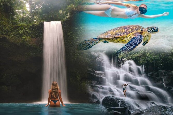 Blue Lagoon Snorkeling - Lunch - Kantolampo - Tibumana Waterfall - A full Bali day for $39.60