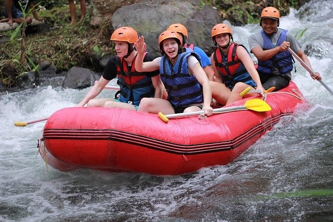 BMW Bali Rafting + Flying Fox at Telaga Waja River (LESS STAIRS) - A short finish, shower, and buffet lunch