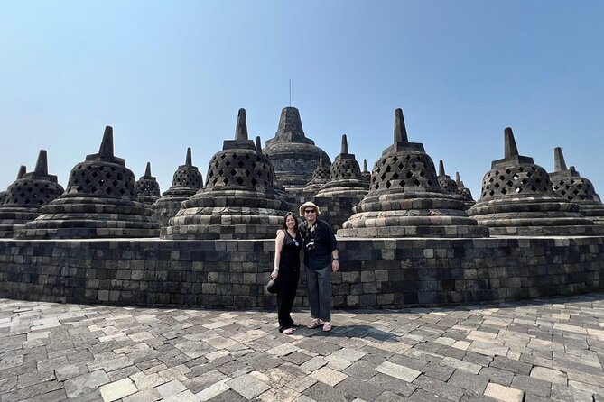 Borobudur Sunrise, Mt. Merapi & Prambanan Day Tour with Entry Fee - Entering Borobudur after the morning view