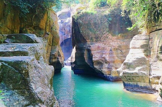 Cunca Wulang Waterfall & Rangko Cave – Full Day Nature Escape - The boat ride to Rangko Cave