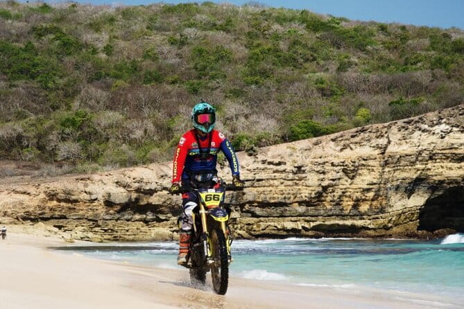 Dirt Bike Adventure at Kuta Lombok - Tampah Beach offers a quieter half-hour