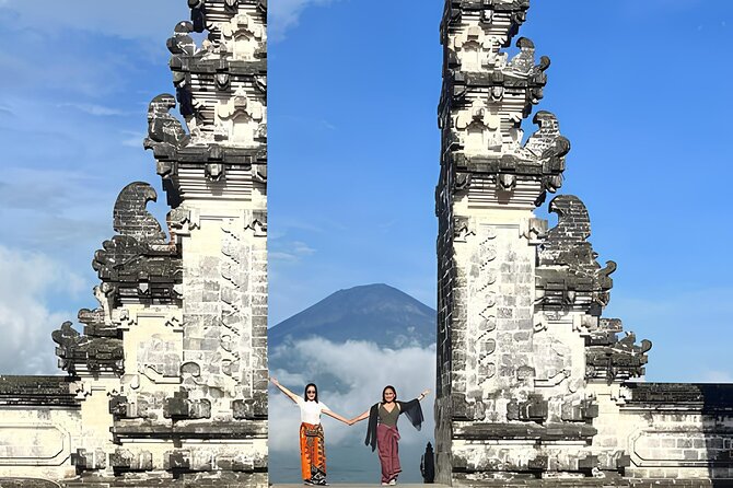 East Bali's Icons Tour Lahangan sweet Sunrise And Gate of Heaven - Lempuyang Temple and the famous gate