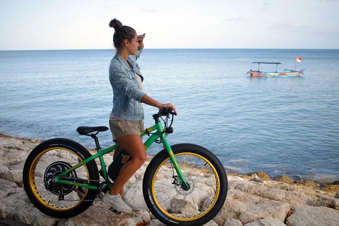 eBike Private Beach Tour Express (2 Hour) - Seminyak Beach, a fast final beach section
