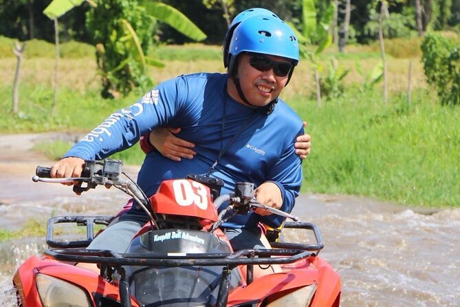 Excellence Bali ATV (Quad Bike) , White Water Rafting with Swing. - ATV riding through Bali’s rural side