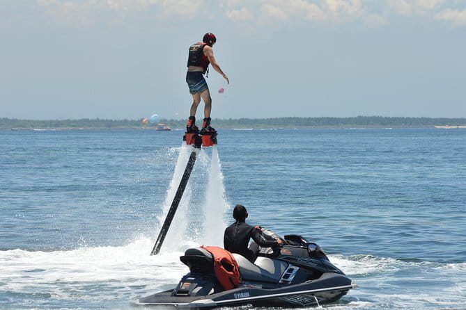 Fly Board Experience in Bali - Flying up to 45 feet on rocket boots