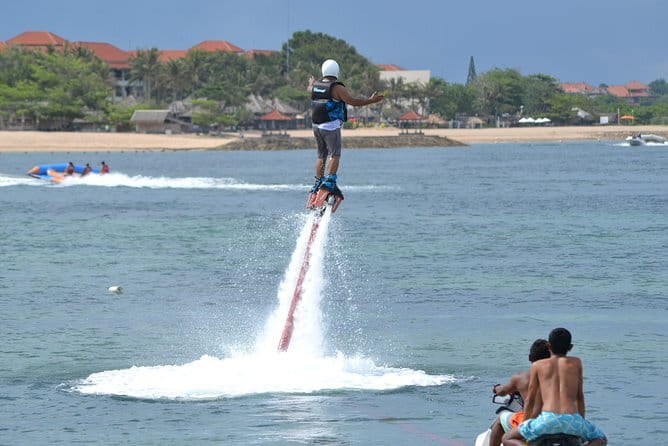 Fly Board Experience in Bali - Upgrade choices: Jet Ski, parasailing, or Seawalker