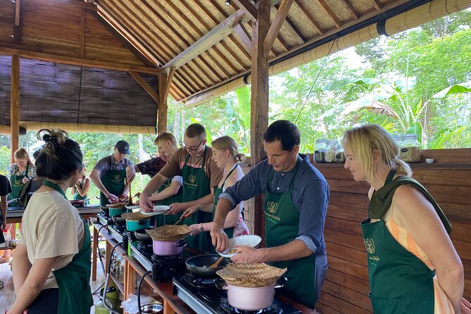 From Ubud: Authentic Bali Farm Cooking School & Organic Farm - Lunch tastes better when you made it yourself