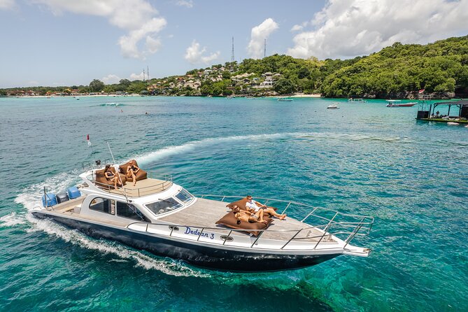 Full Day Nusa Penida by Honey Milk Yacht 13 meters - First water stop: Bali Hai Lagoon and coral gardens
