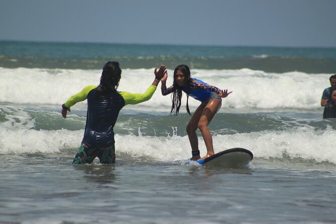 Group surf lesson by Malu Surf Bali - How personal the coaching may feel