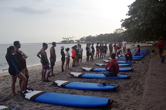 Group Surf Lesson Senggigi Lombok - Key points at a glance
